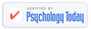 Verified by psychology today badge